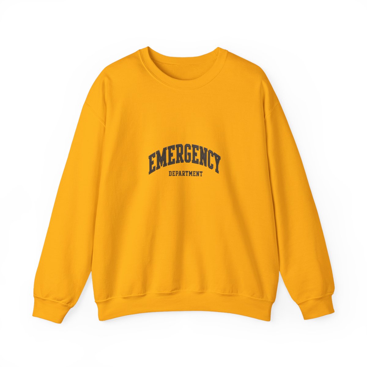 Emergency Department Embroidered Crewneck Sweatshirt
