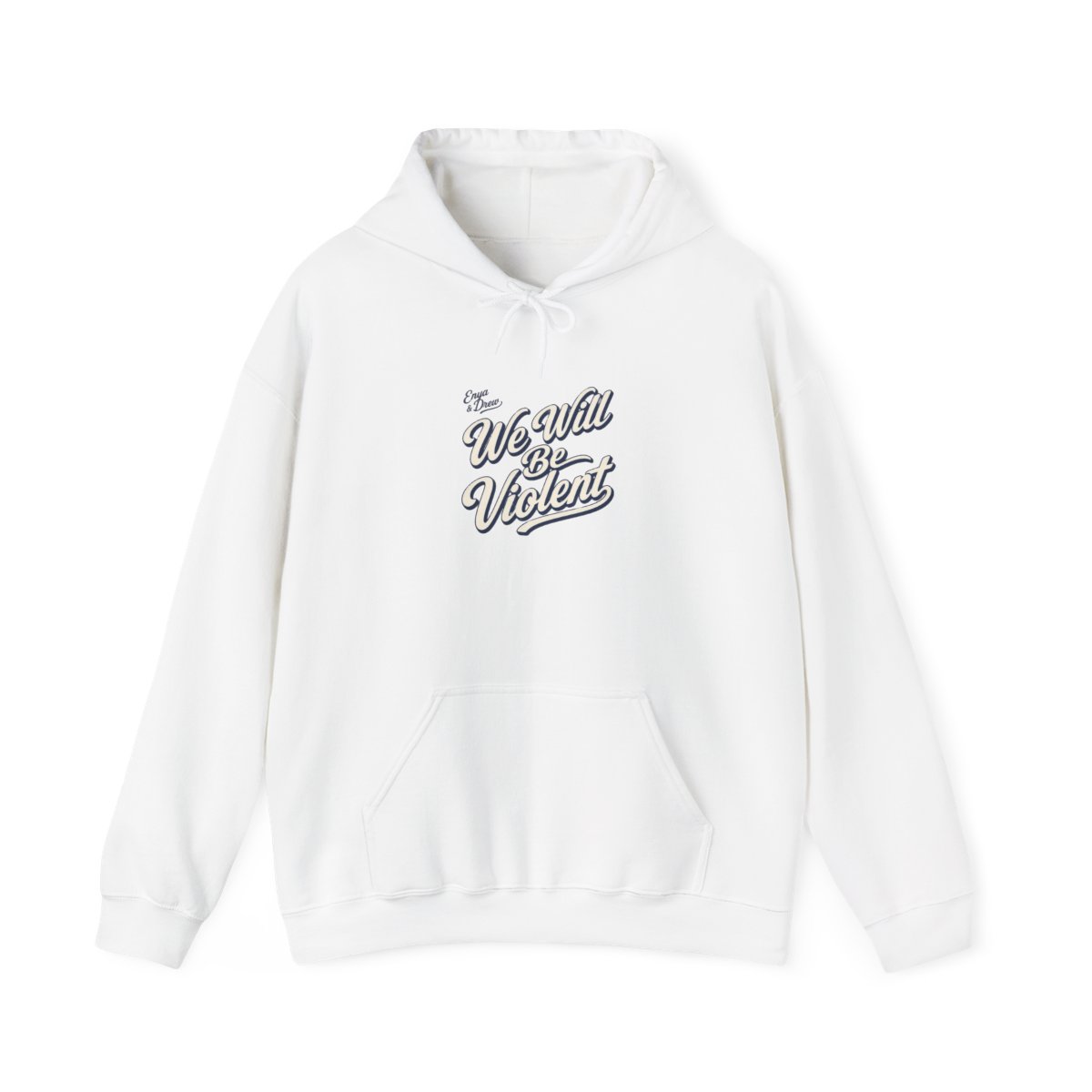 Emergency Intercom "We Will Be Violent" Hoodie