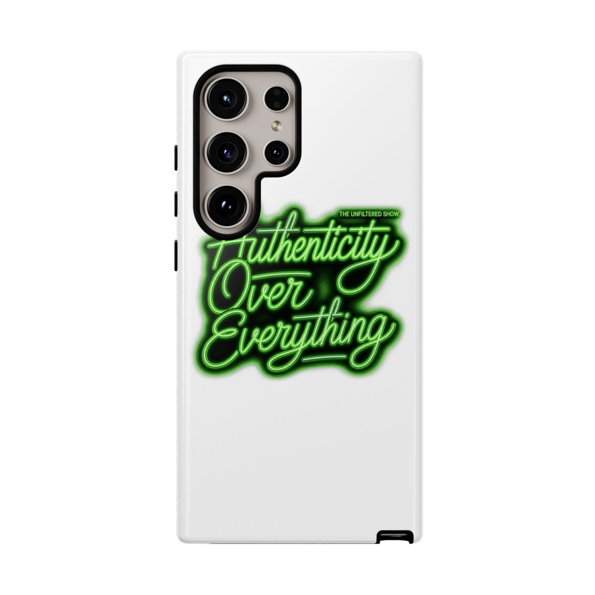 Emergency Intercom "Authenticity Over Everything" Phone Case